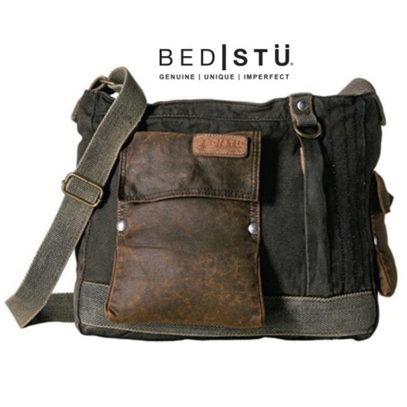 Bed Stu Handbags - NWT BED STU Trapper John Messenger Bag